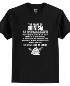 Viking - The Heart Of Odinism, Viking Apparel T-Shirt AI