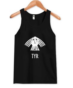 Viking - Tyr Norse Viking God Vintage Distressed Tank Top AI