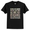 We Will Not Comply T-Shirt AI