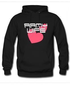 Army Wife Hoodie AI