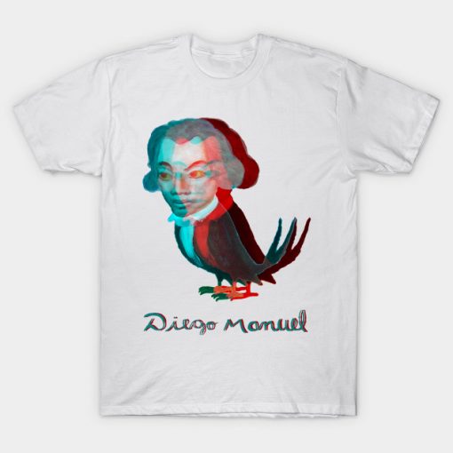 Beethoven bird 3d T-Shirt AI