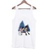 Chistmas Holiday Winter Horse Santa Claus Snowman Reindeer Ice Snow Celebration Tank Top AI