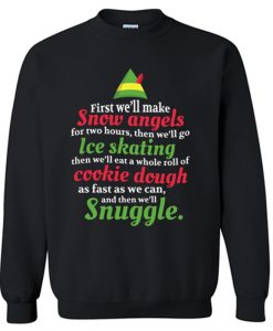 Christmas Design for Xmas Lovers Sweatshirt AI