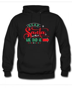 Dear Santa Chistmas Hoodie AI