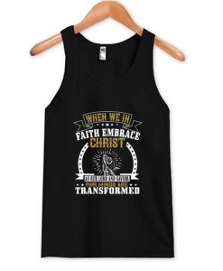 Embrace Christ As Our Lord And Saviour Tank Top AI