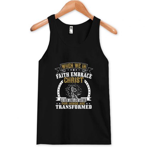 Embrace Christ As Our Lord And Saviour Tank Top AI
