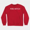 FIRE WITCH Crewneck Sweatshirt AI