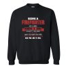 Firefighting Hell Sweatshirt AI