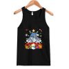 Funny Shark Christmas Tree Cute Decor Gift Xmas Presents Tank Top AI