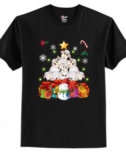 Funny Sheep Christmas Tree Cute Decor Gift Xmas Presents T-Shirt AI