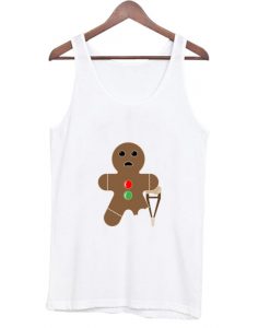 Gingerbread man Tank Top AI