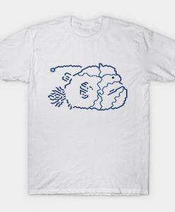 Grumpy Anglerfish T-Shirt AI