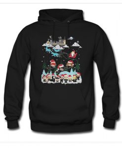 Harry Potter and Santa Claus Christmas Hoodie AI