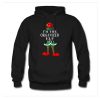 I_m The Organized Elf Family Christmas Funny Gift Hoodie AI