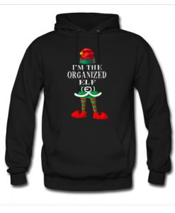 I_m The Organized Elf Family Christmas Funny Gift Hoodie AI