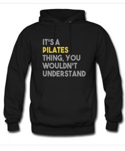 It's a Pilates Thing Hoodie AI