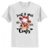 Just A Girl Who Loves Cows T-Shirt AI