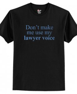 Lawyers Voice T-Shirt AI