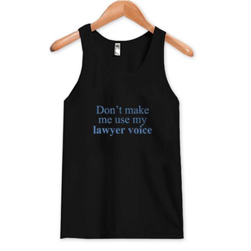 Lawyers Voice Tank Top AI