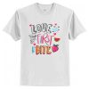 Love At First Bite Design T-Shirt AI