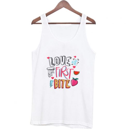 Love At First Bite Design Tank Top AI