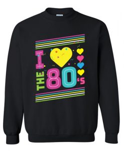 Love The 80s Apparel Disco Sweatshirt AI