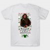 Merry Christmas ya filthy animals by The Thing T-Shirt AI
