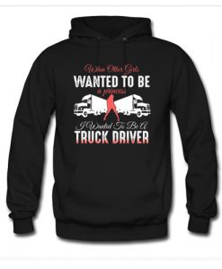 Princess Truck Driver Hoodie AI