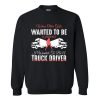 Princess Truck Driver Sweatshirt AI