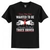 Princess Truck Driver T-Shirt AI