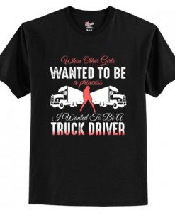 Princess Truck Driver T-Shirt AI