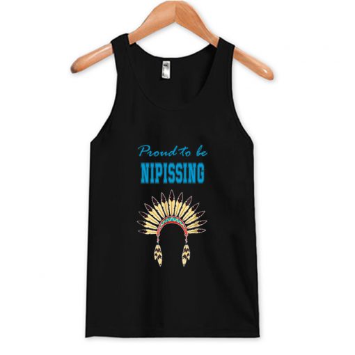 Proud to be Nipissing Headdress Tank Top AI