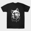 Samoyed dog lover portrait T-Shirt AI