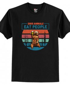 Save Animals Eat People T-Shirt AI
