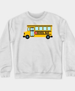 School Bus Sweatshirt AI