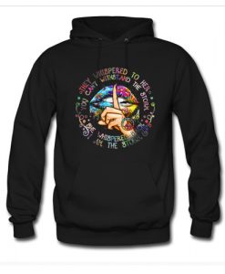 They Whispered To Her You Can't Withstand The Storm Hoodie AI