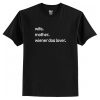 Wife Mother Wiener Dog Lover T-Shirt AI