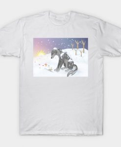 Winter Wolf T-Shirt AI