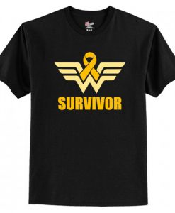 Wonder Woman Appendix Cancer Survivor T-Shirt AI