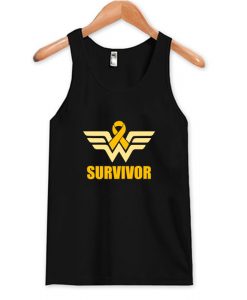 Wonder Woman Appendix Cancer Survivor Tank Top AI