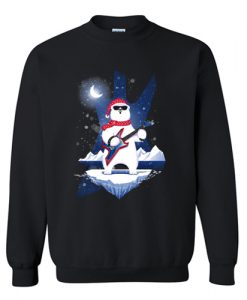 XM Rocking PolarBear Sweatshirt AI