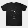 Aries Constellation Zodiac Symbol T-Shirt AI