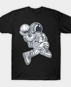 Astronaut Basketball T-Shirt AI