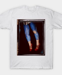 Body Painted Female legs T-Shirt AI