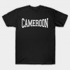 Cameroon Vintage Sports Team Curved Arch T-Shirt AI