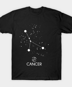 Cancer Constellation Zodiac Symbol T-Shirt AI