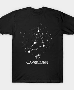 Capricorn Constellation Zodiac Symbol T-Shirt AI