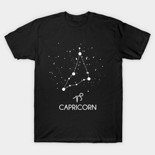 Capricorn Constellation Zodiac Symbol T-Shirt AI