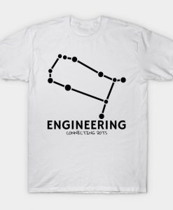 Connecting Dots with Engineering T-Shirt AI