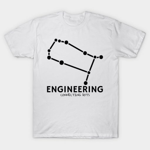 Connecting Dots with Engineering T-Shirt AI